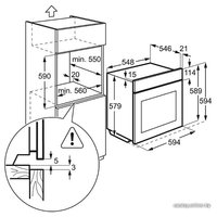 Электрический духовой шкаф Electrolux EOC95851AX