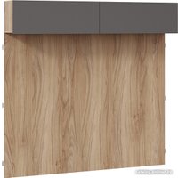 Полка Трия Порто СМ-393.21.023-24 (яблоня беллуно/графит софт)