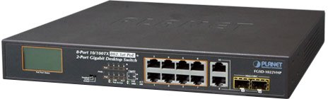 

Неуправляемый коммутатор PLANET FGSD-1022VHP