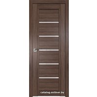 Межкомнатная дверь ProfilDoors 2.76XN L 80х200 (салинас темный, стекло белый триплекс)