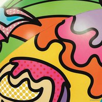 Мяч надувной для плавания Bestway Поп-Арт 31044 (91 см)