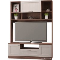 Стенка MLK Лестер гостиная (ясень шимо темный/бодега светлый) в Пинске