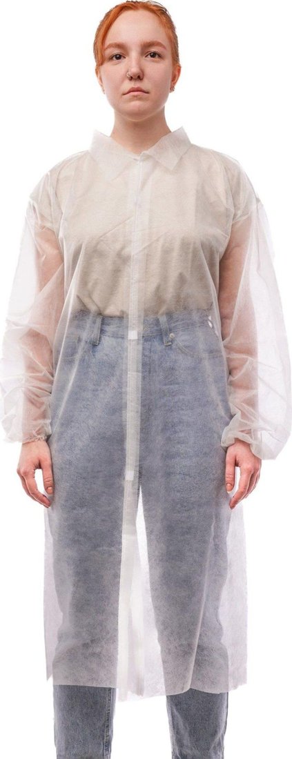 

Медицинская экипировка SMZ На липучках р-р48-50 110см (10 шт, белый)