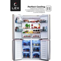 Четырёхдверный холодильник LEX LCD450WOrID