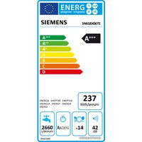 Встраиваемая посудомоечная машина Siemens SN658X06TE