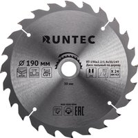 Пильный диск Runtec RT-190x30/24T