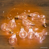 Светодиодная гирлянда JFK Ретро-лампы L (белый теплый)