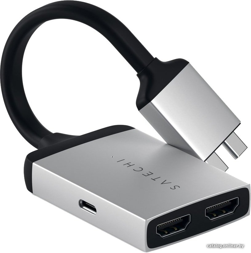 Адаптер Satechi Type-C Dual HDMI ST-TCDHAS