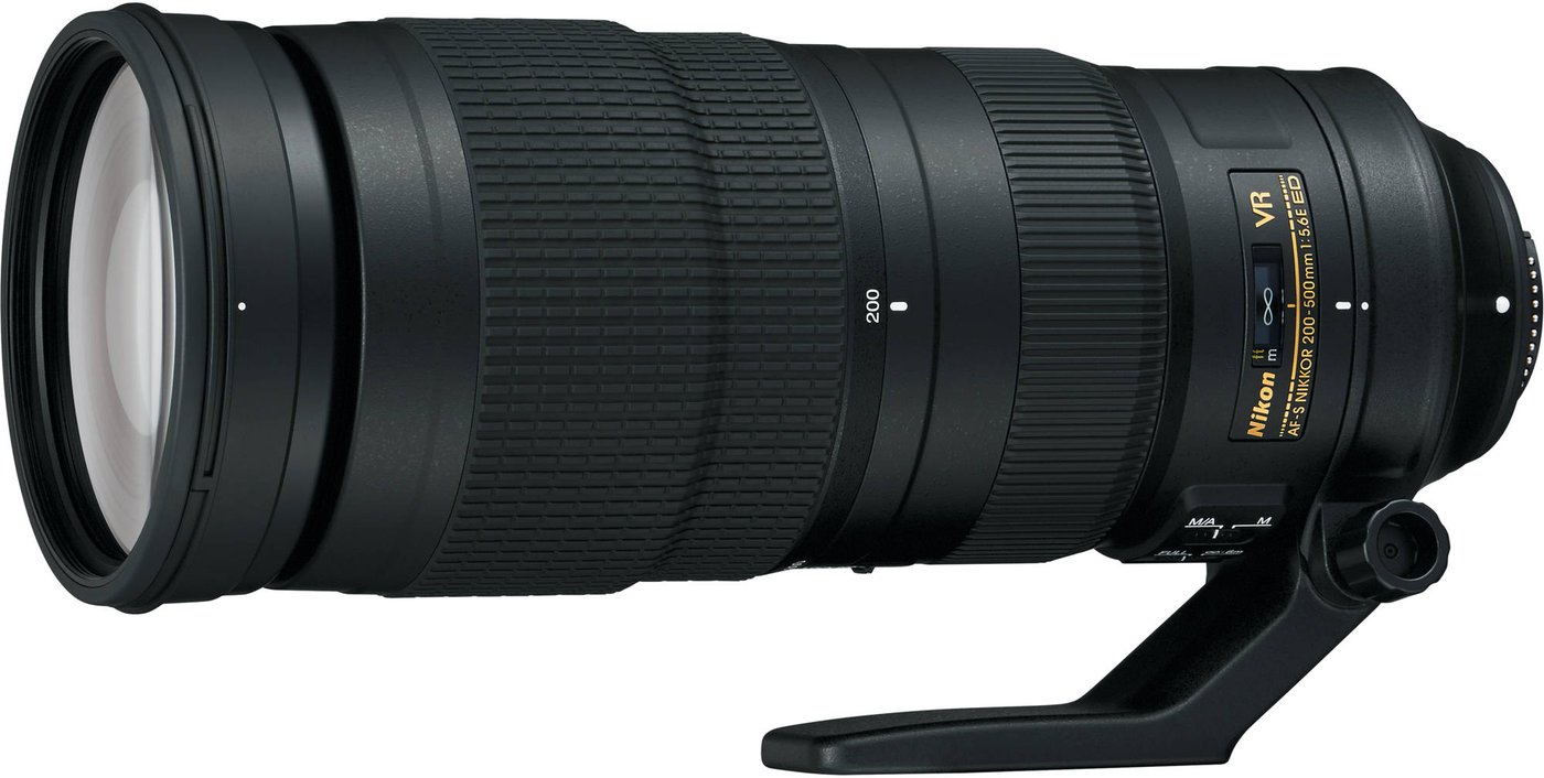 

Объектив Nikon AF-S NIKKOR 200-500mm f/5.6E ED VR