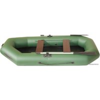 Моторно-гребная лодка Лоцман Стандарт 280 (зеленый)
