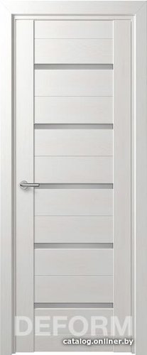 Межкомнатная дверь Юркас Deform D11 ДО 70x200 (дуб шале снежный/мателюкс)