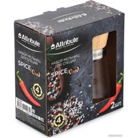 Мельница для специй Attribute Spice Wood AGS359