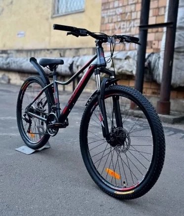 

Велосипед Reborn Wizard 26 2025 (серо-красный)
