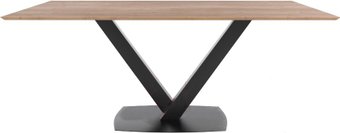 Кухонный стол Lanfre V-100 DS-10 (шпонированный МДФ, дуб натуральный)