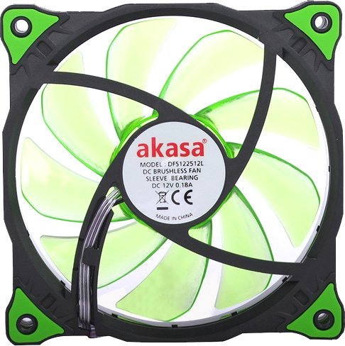 

Вентилятор для корпуса Akasa Vegas AK-FN091-GN