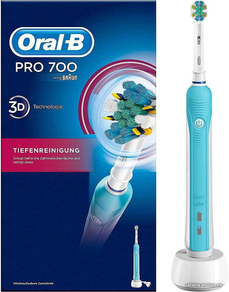 Электрическая зубная щетка Oral-B Pro 700 Floss Action D16.513.U
