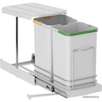 Система сортировки мусора Starax S-2392-G 24 л (серый)