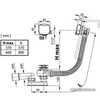 Сифон Ravak X01438