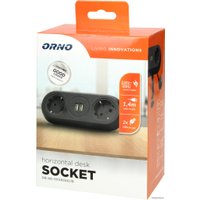 Блок розеток Orno OR-AE-13133(GS)/B