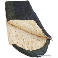 Спальный мешок BalMax Аляска Camping Plus -10 (левая молния, черный/хаки)
