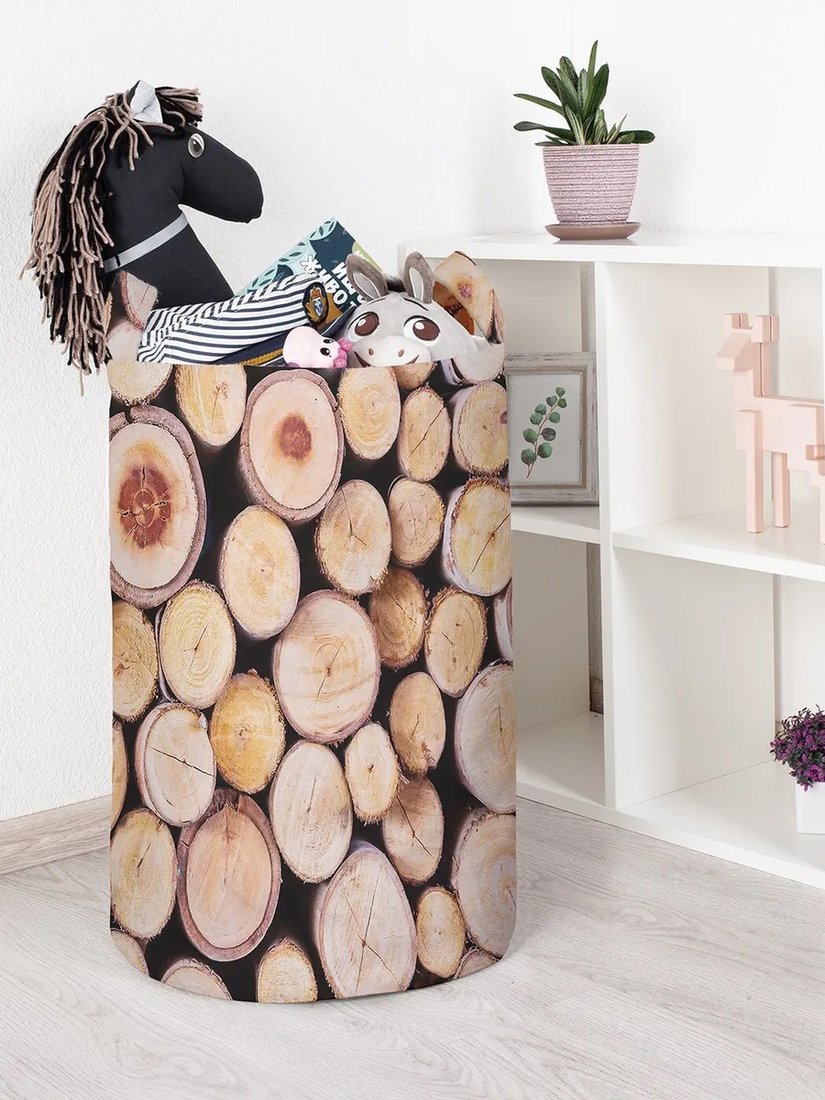 

Корзина JoyArty Свежие полена toba_20361_L