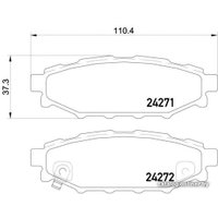  Brembo P78020