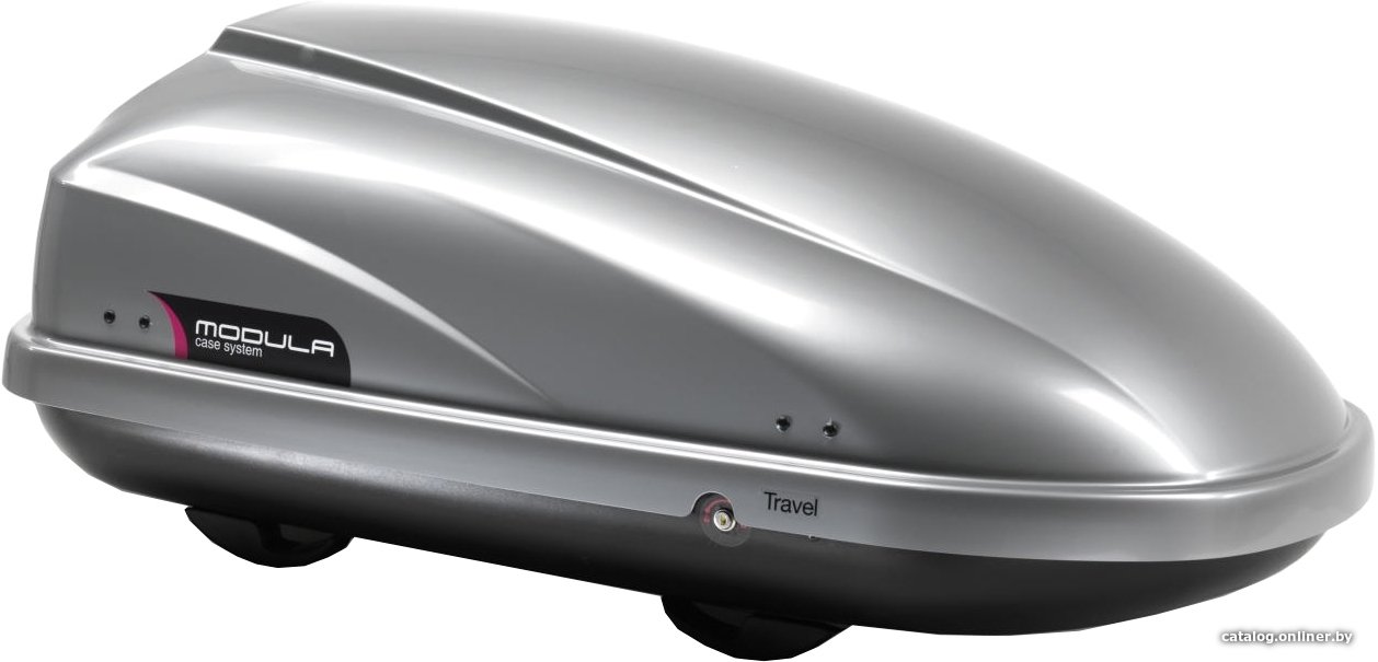 Автобокс Modula Travel Easy 370 (серый)