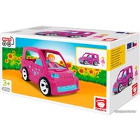 Легковой автомобиль Efko Городской розовый автомобиль с водителем 33220EF-CH