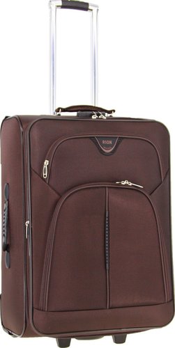 Чемодан Rion+ 412 (коричневый)