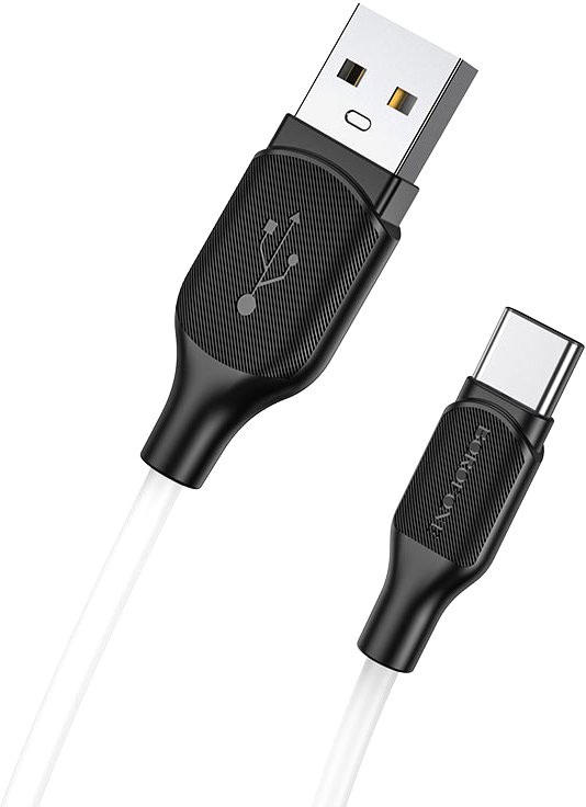 

Кабель Borofone BX42 USB Type-A - USB Type-C (1 м, белый)