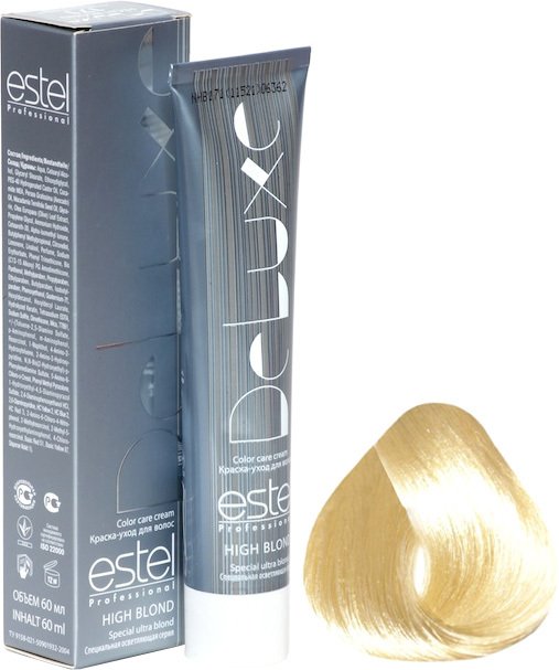 

Крем-краска для волос Estel Professional High Blond De Luxe 171 коричнево-пепельный блондин ультра