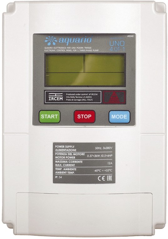 

Блок управления Aquario UNO4.0T-1 (0.37-3кВт)