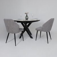 Стул Мамадома Michael (b22 Grey Lux/черный)