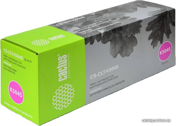 Картридж CACTUS CS-CLT-K504S (аналог Samsung CLT-K504S)