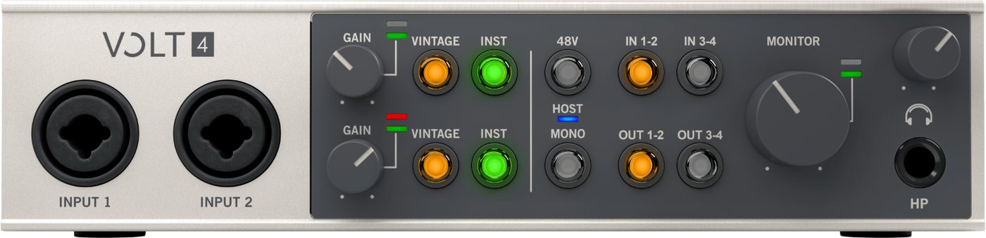 

Аудиоинтерфейс Universal Audio Volt 4