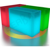 Кашпо Berkano Светящееся Cubric 100*70 DB (белый, RGB подсветка)