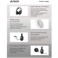 Наушники A4Tech Fstyler FH300U (черный)