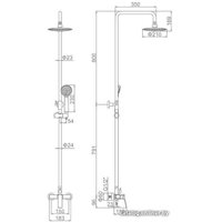 Душевая система  Ledeme L2475