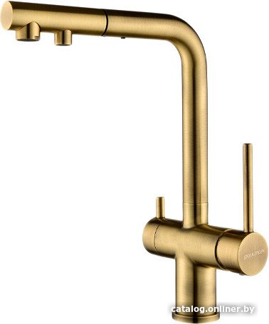Смеситель Paulmark Serpentine SE213222-BR (бронза)