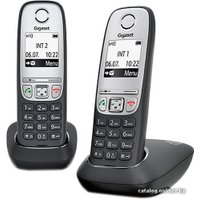 Радиотелефон Gigaset A415 Duo (черный)
