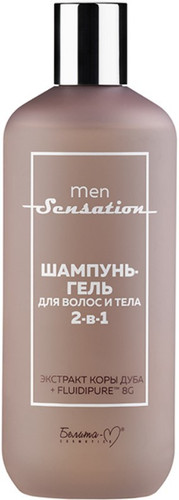 Men Sensation для волос и тела 2 в 1 400 г