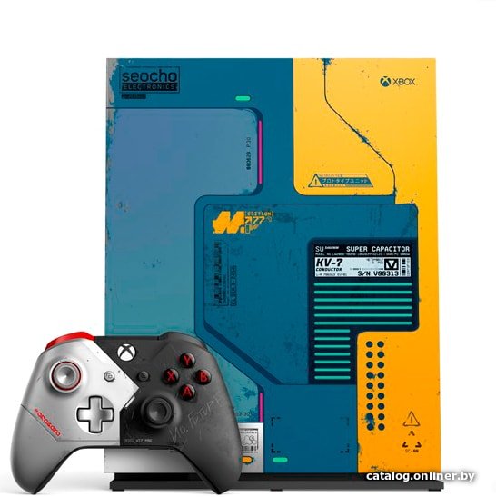 Microsoft Xbox One X 1TB Cyberpunk 2077 Limited Edition игровую
