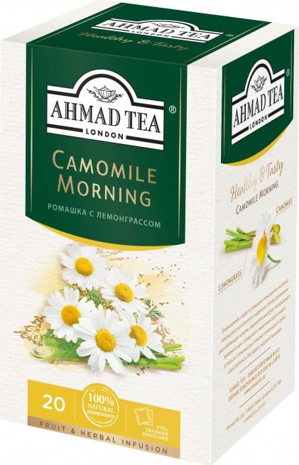 

Травяной чай Ahmad Tea Camomile Morning 20 шт