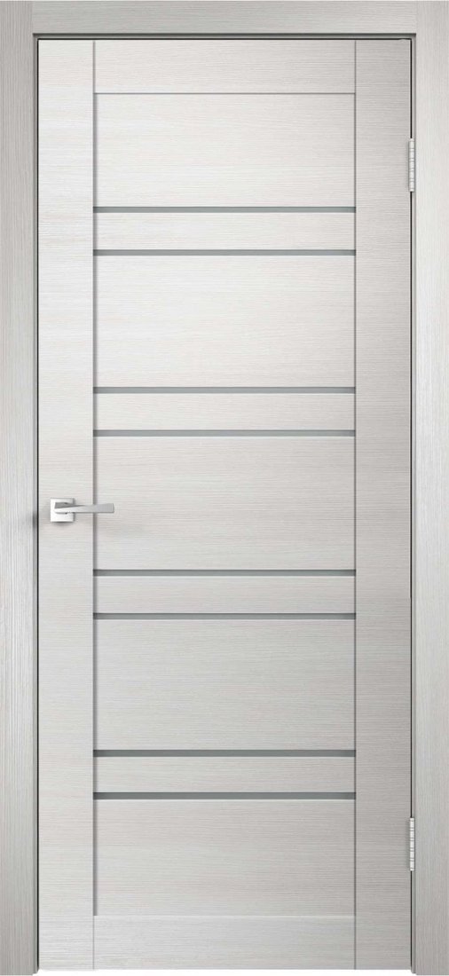 

Межкомнатная дверь Velldoris Linea 8 90x200 (дуб белый поперечный, мателюкс)