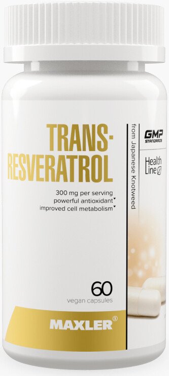 БАД Maxler Trans-Resveratrol (60 капсул)