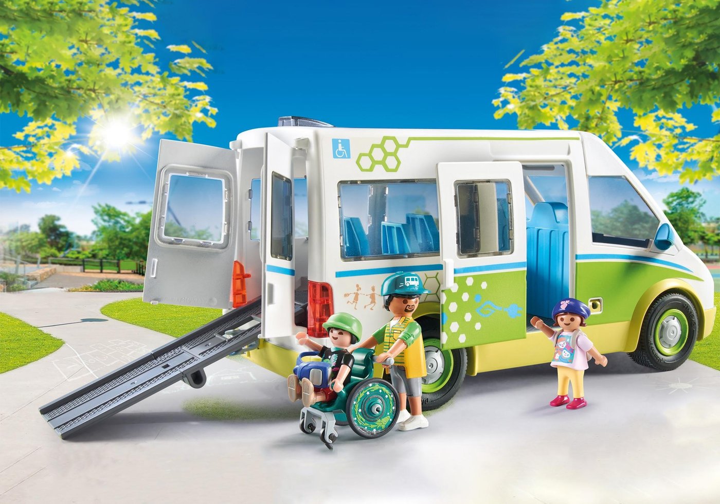 Конструктор Playmobil PM71329 Школьный автобус