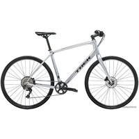 Велосипед Trek FX Sport Carbon 4 XL 2021 (серебристый)