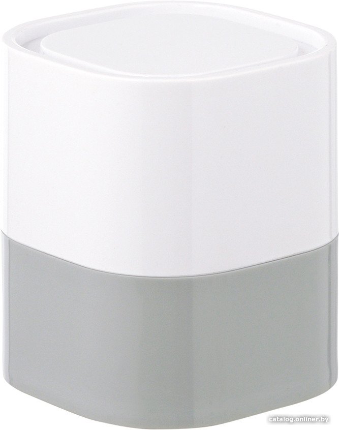 Банка в ванную Bergenson Bjorn Bath Tyer BB000065 (белый/серый)