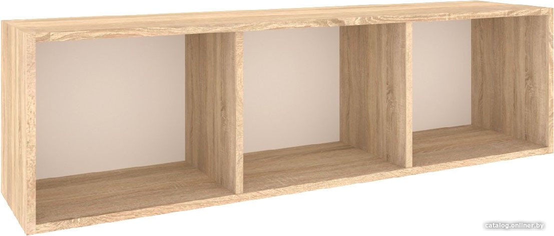 Полка Кортекс-мебель Бинго 120x35 (дуб сонома)