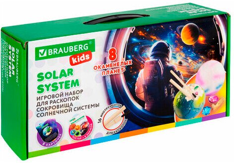 

Набор для опытов BRAUBERG Сокровища Солнечной системы 665131